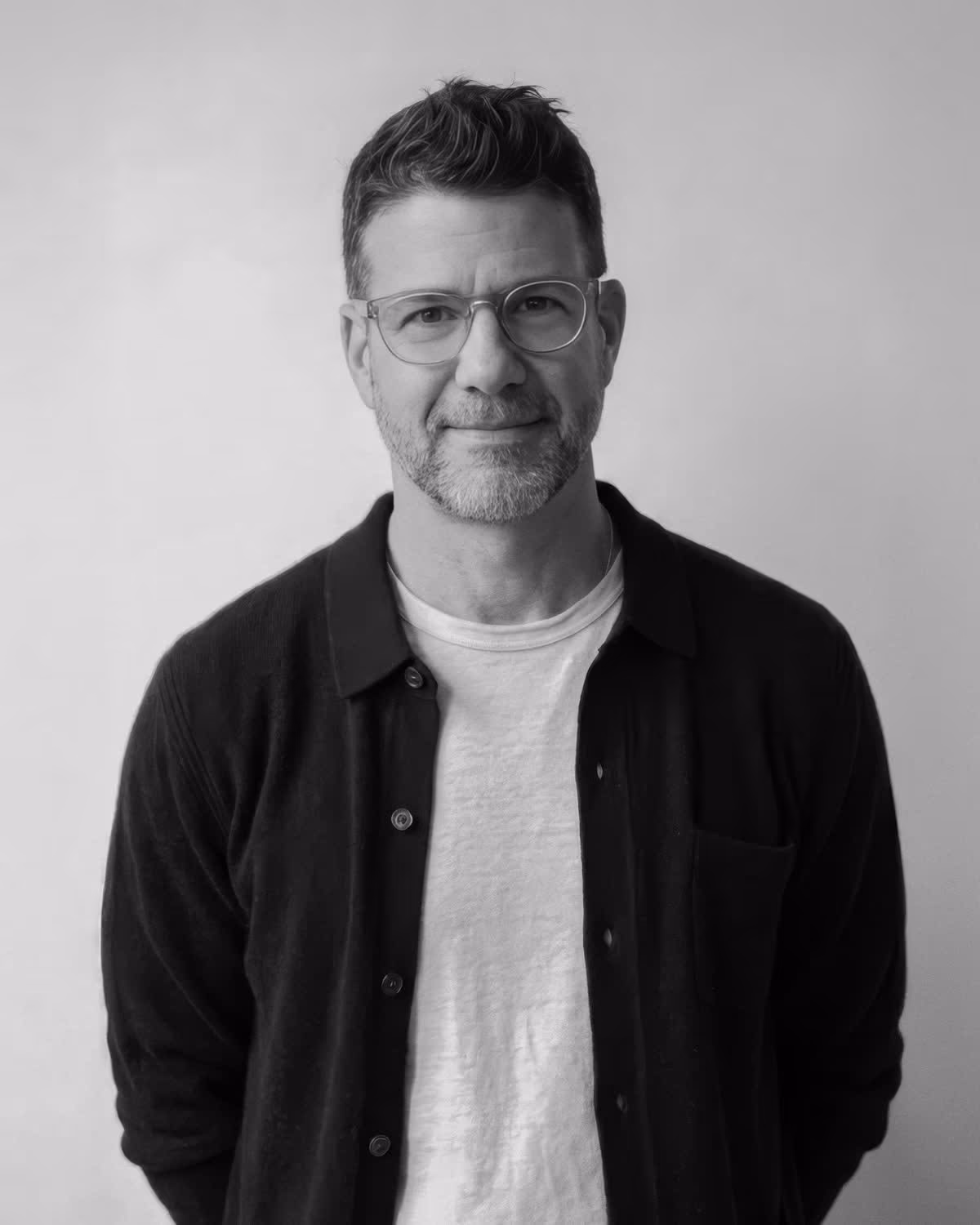 Rob Sabatini, Executive Creative Director of Piranha — black-and-white headshot
