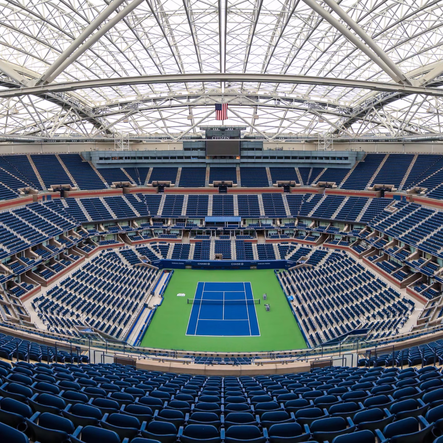 Billie Jean King Tennis Center, stadium still