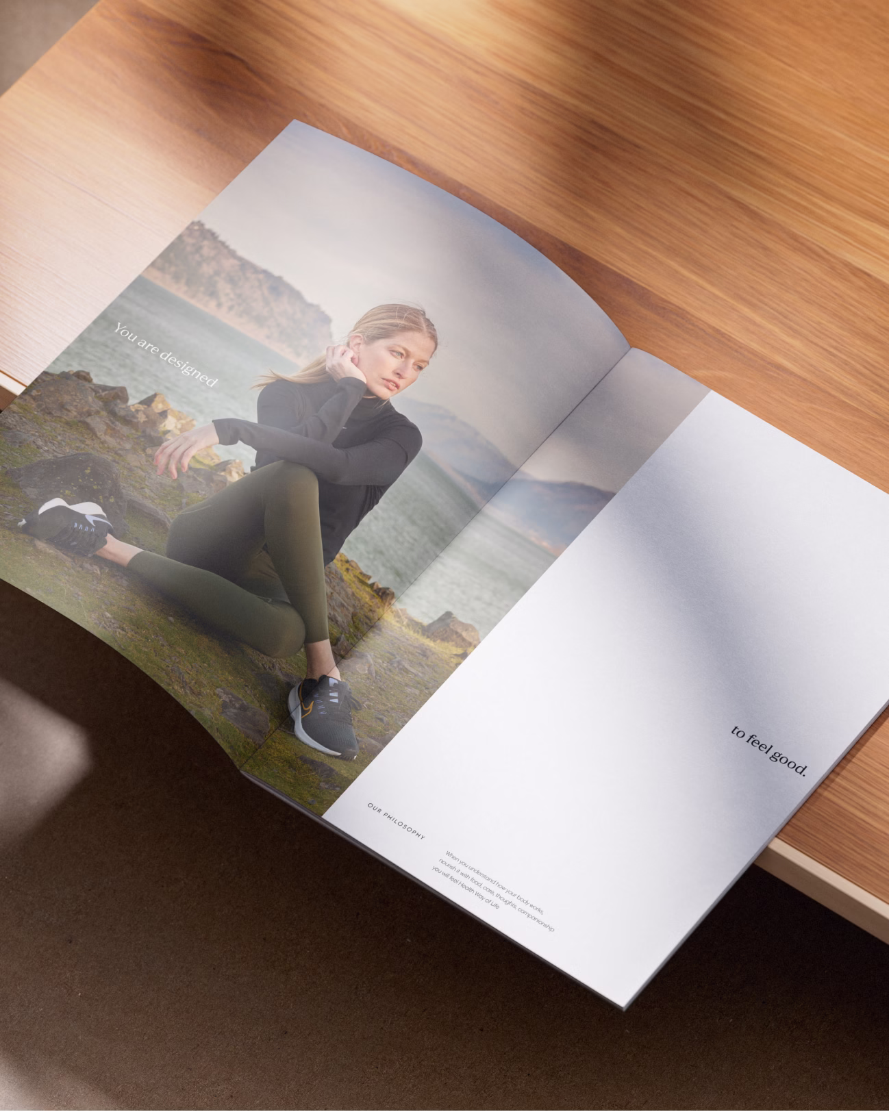 Life Time new club editorial mailer, presale collateral