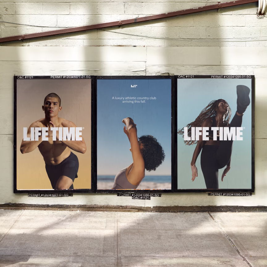 Life Time go-to-market campaign