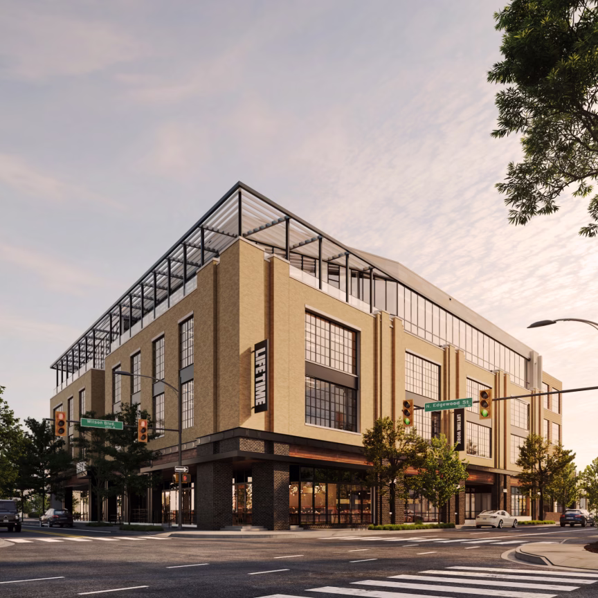 Life Time club exterior experience rendering