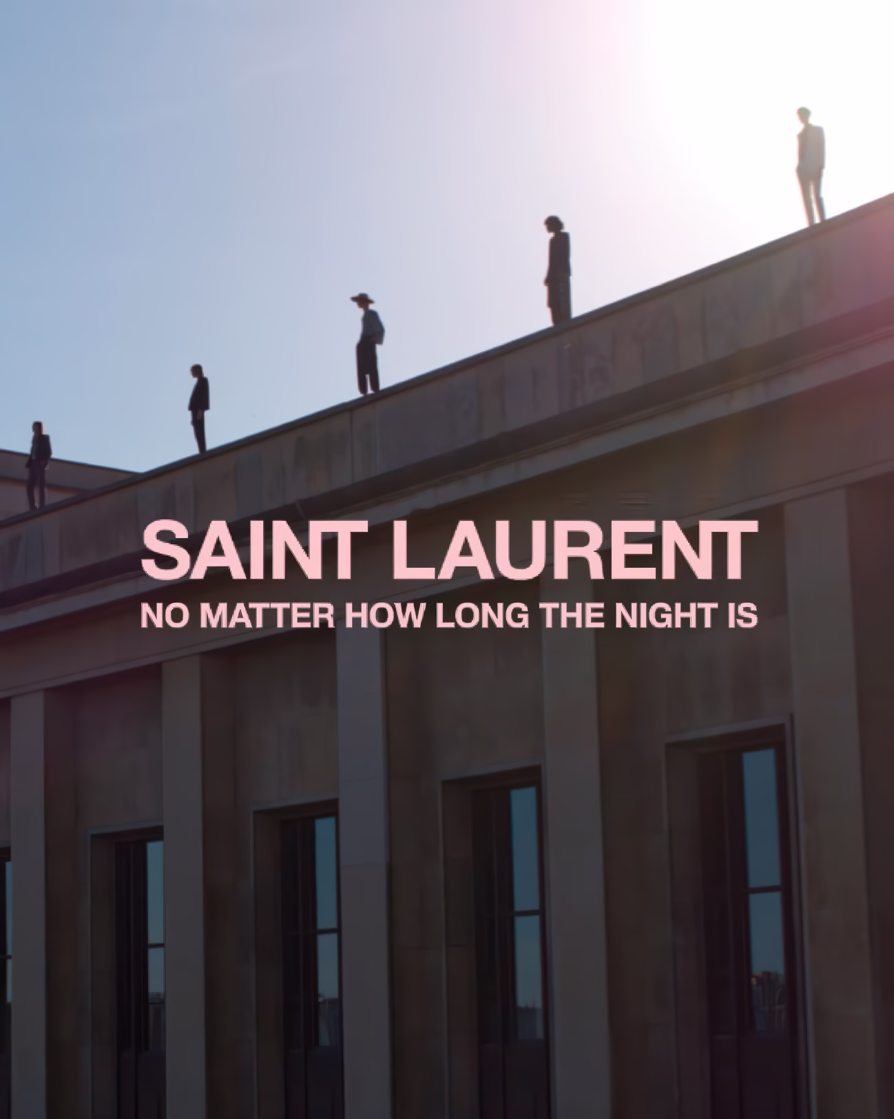 Saint Laurent SS21 Paris campaign film, editorial capture