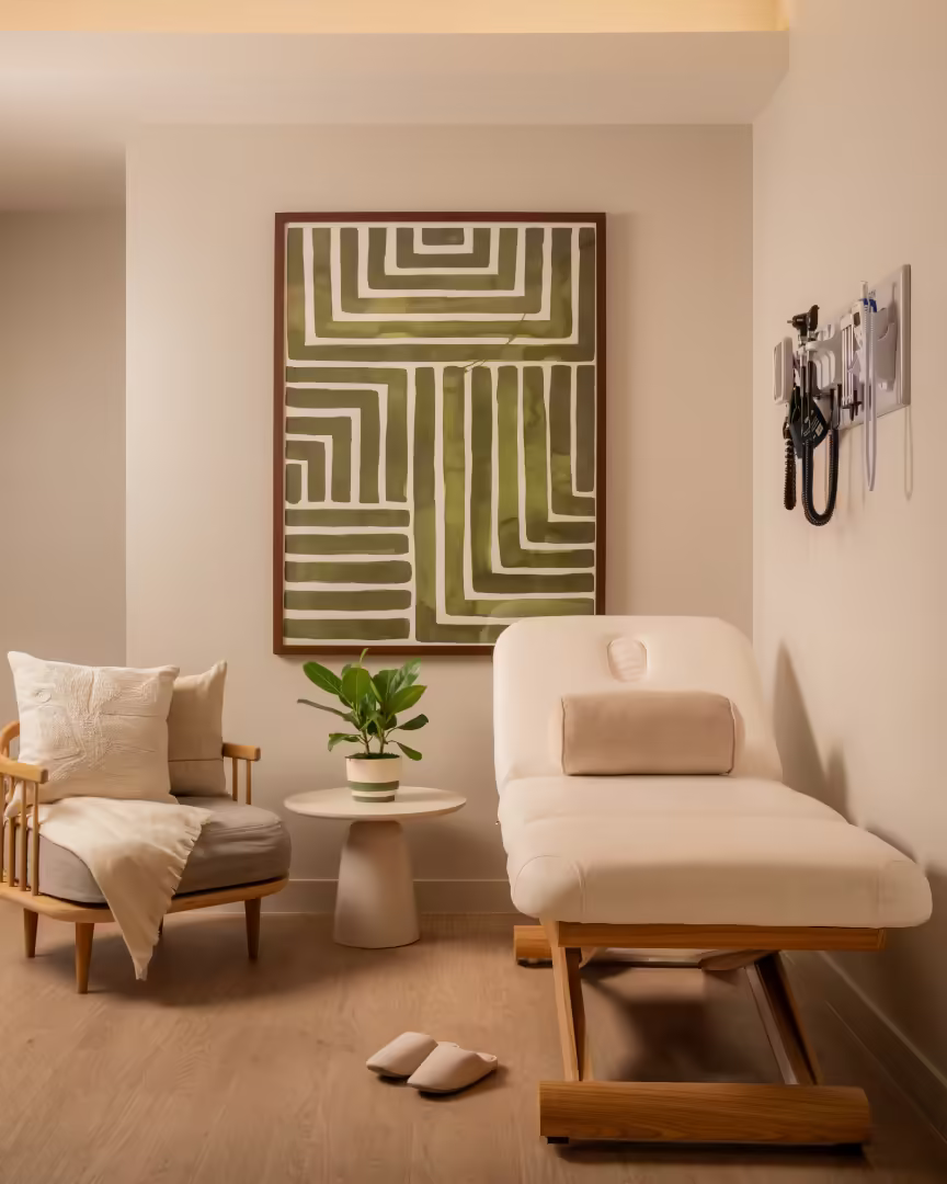 Sollis Health Palm Beach interior style, brand photography